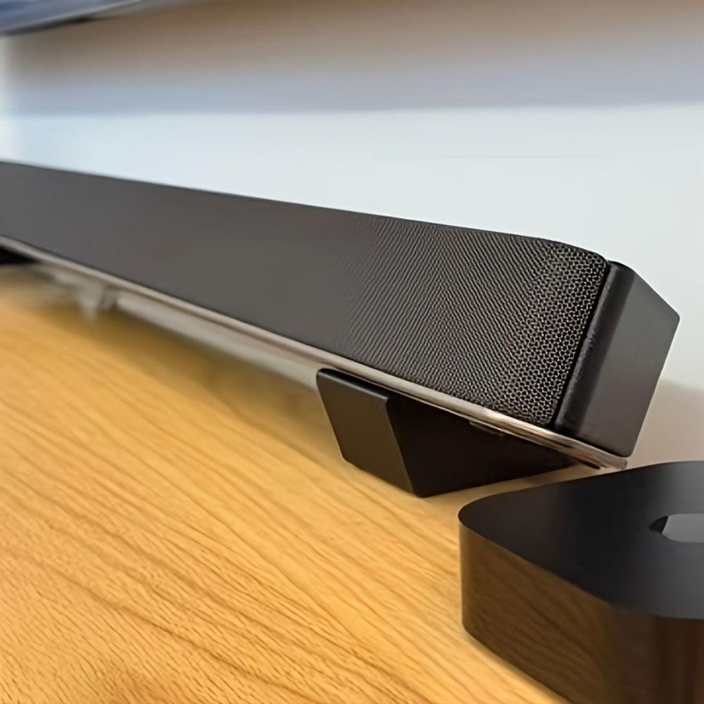 2Pcs Raised Angle Audio Equipment Riser 3D Printed Speaker Holder Soundbar Stand Base Accessories
