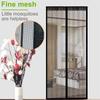 Magnetic Screen Door Curtain Mosquito and Insect-Proof Mesh Door Curtain Magnetic Sealing Device for Window and Door Screens