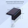 Solar-Powered Waterproof Outdoor Wall & Fence Light for Garden, Yard, Balcony, and Courtyard Atmosphere