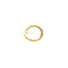 Versatile Geometric Circle Luxury Metal Brooch: European and American Irregular Style
