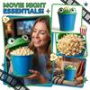Großer Popcorn-Eimer mit Frosch-Design Langlebiges Lebensmittelgeeignetes Kunststoffmaterial Geeignet für Filmabende und Partys Wiederverwendbarer Snack-Behälter