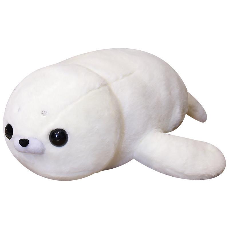 Cute Seal Plush Toy Short Pile Fabric  Childs Bedtime Playroom Decoration Doll
