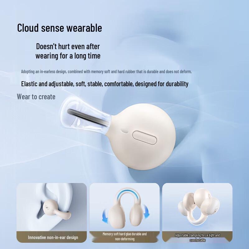 OKSJ A13 Bone Conduction Open-Ear Sports Bluetooth Headset