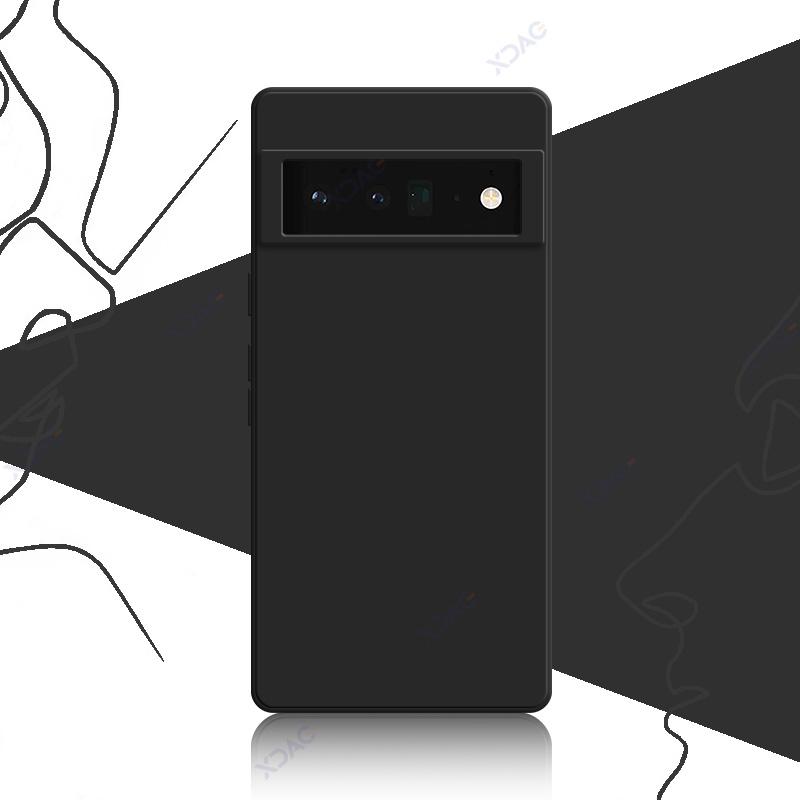 Luxury Square Liquid Silicone Case for Google Pixel 6 Pro 6A Pixel6 A 5G 360 Soft Phone Cover Anti Fall Bag Coque Armor