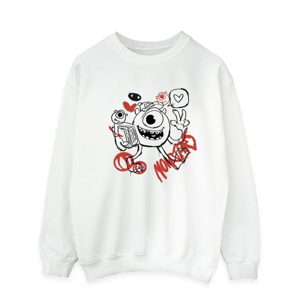 Monsters Inc Men's Mike Graffiti Sweatshirt