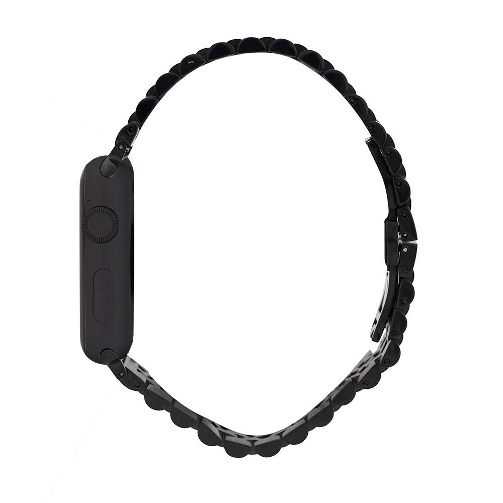 Loideu [Apple Watch/Galaxy Compatible] Premium Jubilee Bracelet Black Apple Watch Strap Ll1T22300Pbb