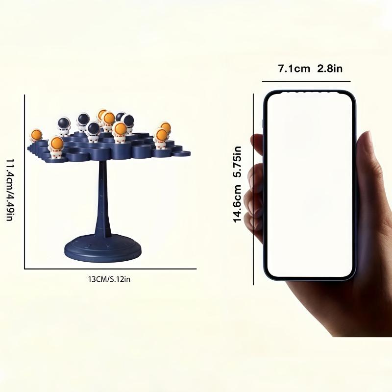 Astronaut Balance Tree Board Game Enhances Reaction & Critical Thinking Skills, Ideal for Family Gatherings & Parties Board Game