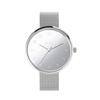 KLON Connection Elfin Latter Mirror Surface Watch 38mm Silver Unisex