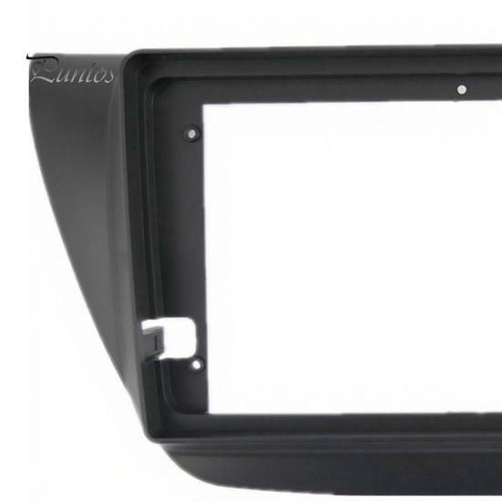 Non Destructive Installation Frame 9 Inch Car Radio Dash Kit for Lancer IX 2006, Navigation Fascia Panel, Center Console Replacement Android Head Unit