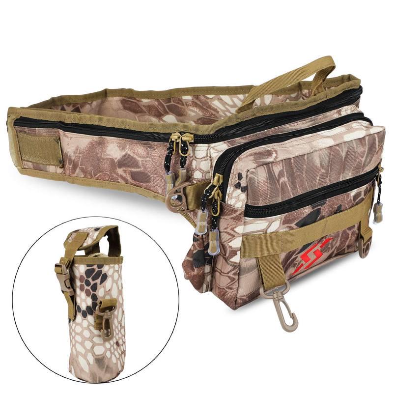 Wasserdichte Angeltasche, große Kapazität, faltbar, Mehrzweck-Köder-Angeltasche, Outdoor-Umhängetasche