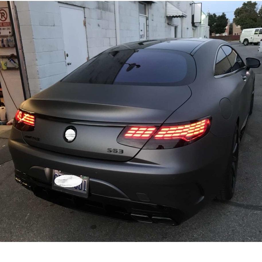 Gloss Black For Mercedes Benz W204 W205 W206 C43 C63 S AMG C200 C220 C250 C300 C350 C320 C400 C500 4MATIC Emblems Badges
