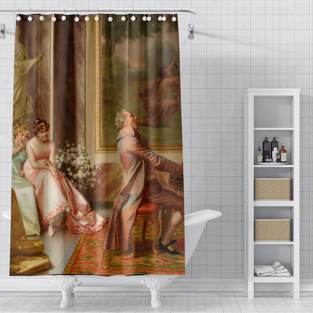 

home shower curtains for bathroom Landscape animals waterproof fabric bathroom Curtains modern shower curtain 180x200 240x200 W90XH180cm