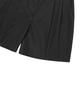 CNVS Cotton Pintuck Half Pants_Black
