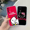 Cartoon Hello kitty Phone Case for Motorola Edge 20 30 S30 40 50 Fusion Lite Plus Pro Ultra Neo One Action Zoom Hyper Power Macro Vision