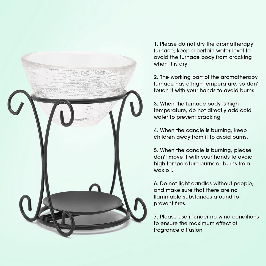 Essential Oil Burner Household Aromatic Essential Oil Furnace for Home Decor Dinning Party