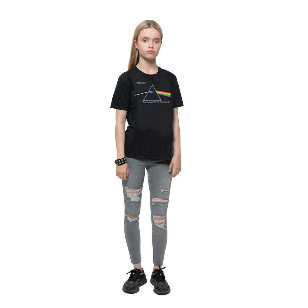 Pink Floyd Childrens/Kids Dark Side Of The Moon Courier Cotton T-Shirt