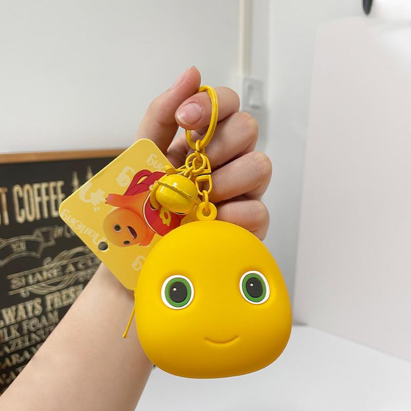 Adorable Silicone Dragon Keychain Coin Purse Perfect For Couples And Gifting