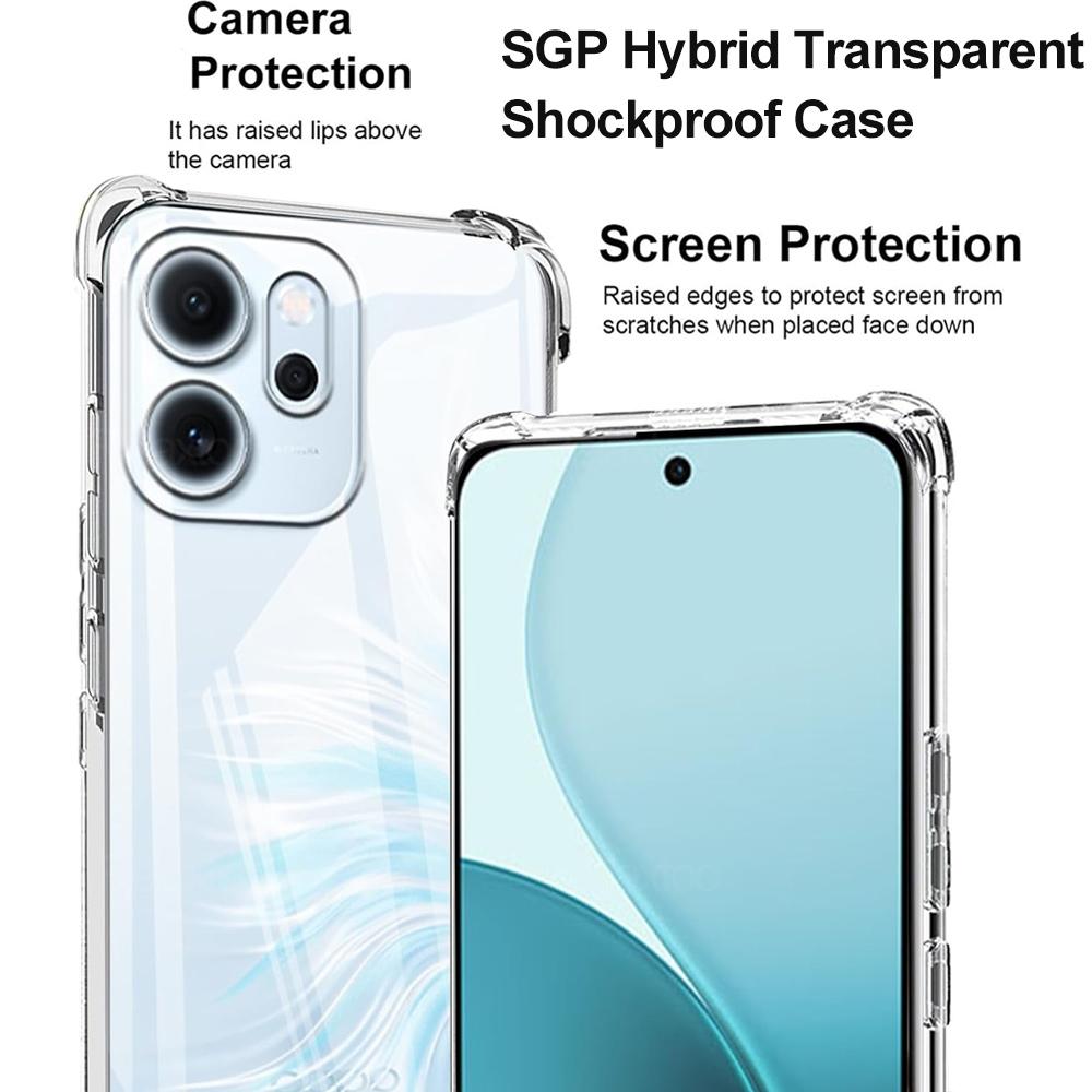 Clear Silicone Shockproof Cover Coque For OPPO Reno14 F Case Lens Protection Shell OPPOReno14 FS Reno 14 Pro 14F 14Pro 14FS 5G
