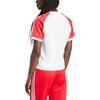 Adidas Originals X Sporty & Rich Comfortable Fashion Round Neck Short Sleeve T-Shirt Women T-Shirts Red JI9274