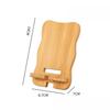 Wooden Mobile Phone Stand Multi-functional Phone Charging Stand Lazy Bracket  For Home/Office