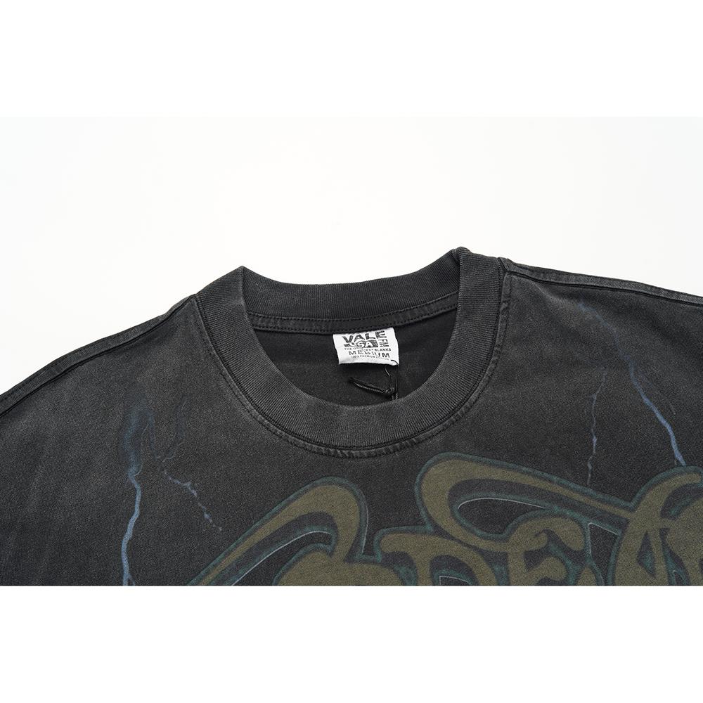 V555 Vale Forever GUILE TEE Summer Street Trendy T-shirt