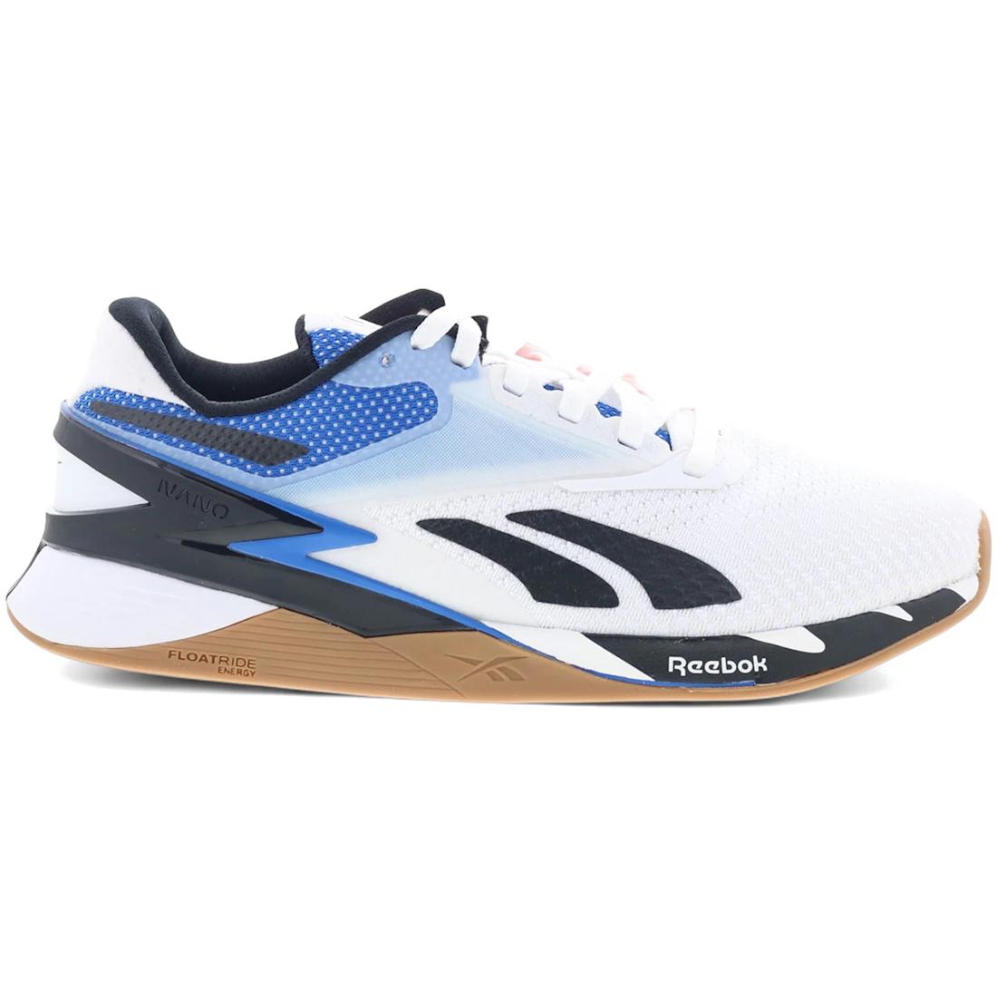

Sneaker Reebok Nano X3 White Neon Cherry Electric Cobalt Mismatched(ID8840) 38