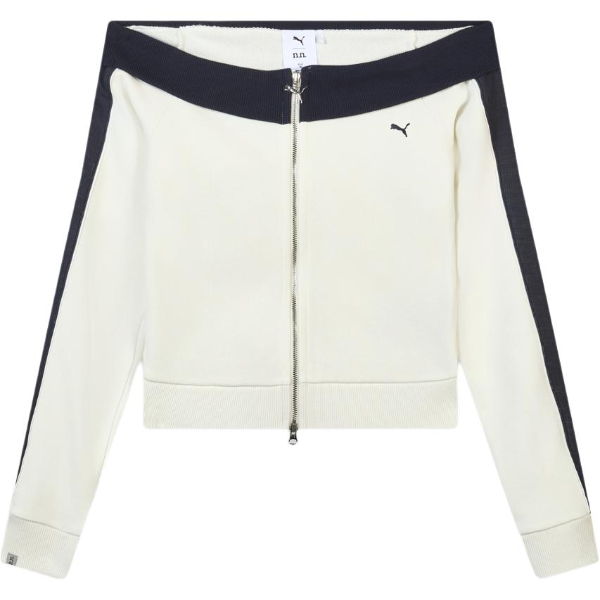 

Puma X No After No Color Block Off Shoulder Casual Long Sleeve Jacket Women jackets 637433-87 M