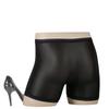Mutandine da Donna in Pizzo Glitterato di Seta Antibatteriche - Elastiche, Traspiranti, Morbide, Modello Boxer