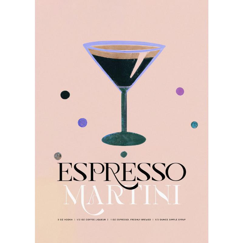 Canvas Painting Beverage Caipirinha Gin Sangria Aperol Spritz Retro Kitchen Wall Decoration