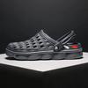 Men Shoes Beach Slippers Unisex Hollow Out Casual Couple Beach Sandal Flip Flops Shoes Non-slide Male Water Shoes Mens Slippers