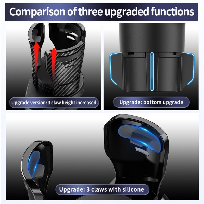 Bolt-on Multifunctional Water Cup Drink Bracket Stand Car Cup Holder 2 In 1
