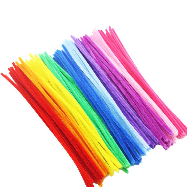 DIY Wool Twist Stick for Kindergarten Art - Educational Handmade Plush Craft for Kids