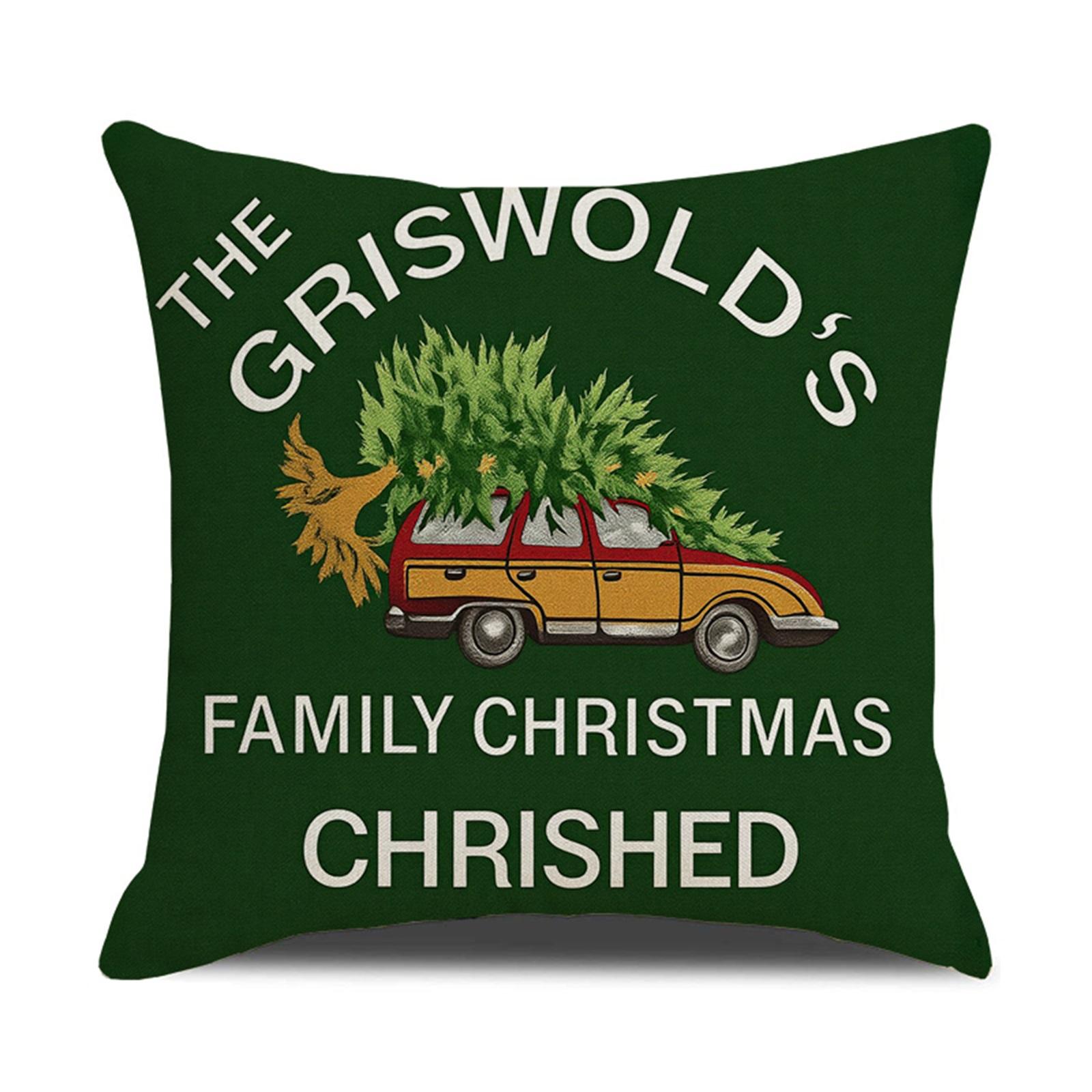 

Christmas Pillowcase Linen Cute Pillowcase One Size