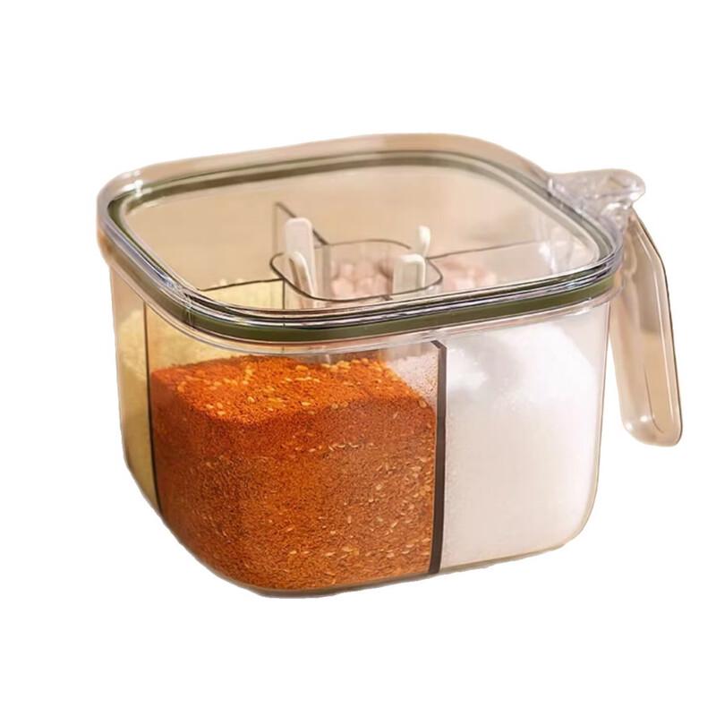 Zhishi Moisture-Proof Multi-Compartment Seasoning Container