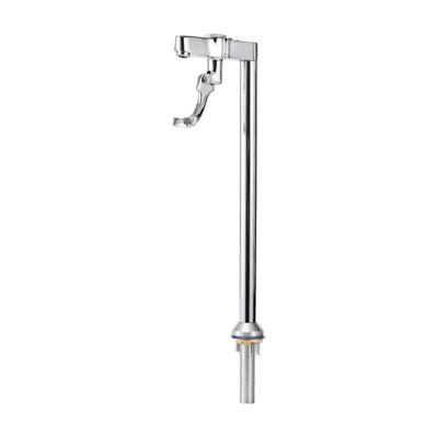 Brass Bar Faucet with Cup Rinsing Lever ChromeFinished CupRinsing OneHanded for Coffee