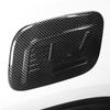Exterior Accessories For Kia SELTOS 2021-2025 Car Tuning Carbon Fiber Car Fuel Tank Cap Decoration Cover Trim LHD/RHD
