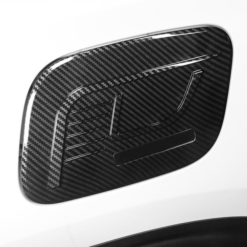 Exterior Accessories For Kia SELTOS 2021-2025 Car Tuning Carbon Fiber Car Fuel Tank Cap Decoration Cover Trim LHD/RHD