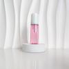 60ml Red Translucent Mousse Dispenser: Cosmetic Brush Foam Bottle for Face Wash and Travel Use