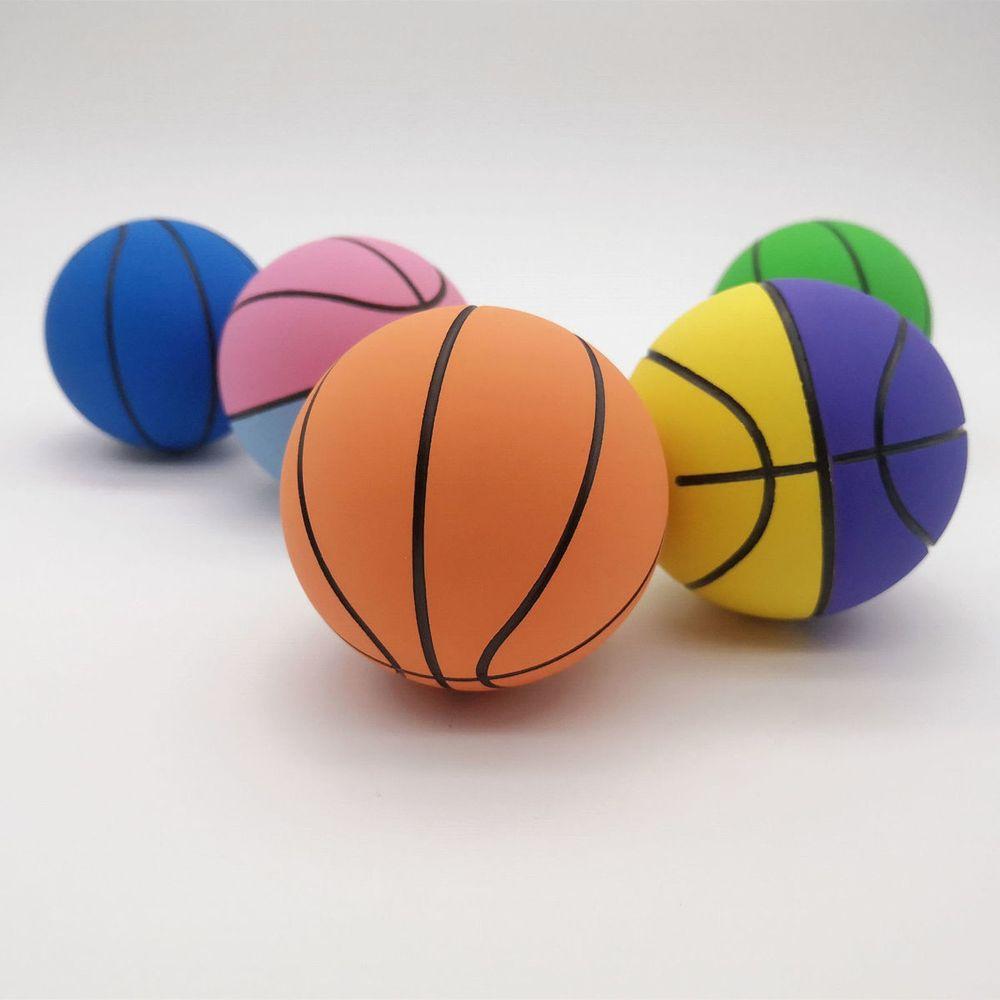 6CM Toy Kids Elastic Stress Relief Bouncy Balls Anti Anxiety Jumping Balls Mini Basketballs