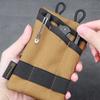 Outdoor EDC Bag Molle Pouch Mini Wallet Waist Fanny Bag Card Key Belt Waist Pack Camping Hiking Hunting Outdoor Coin Purse Bags
