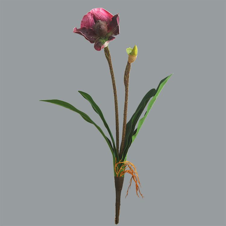 Artificial Flowers Orchid Wedding Party New Chinese Living Room Decoration Table Creative Flower Arrangement Hotel Layout