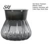 Lazy Gardener Flowerpot Self-watering with Self-absorbing Cotton Rope Creative Plastic Plant Pot Indoor Vertical Grain Glass Planter Inner Cup