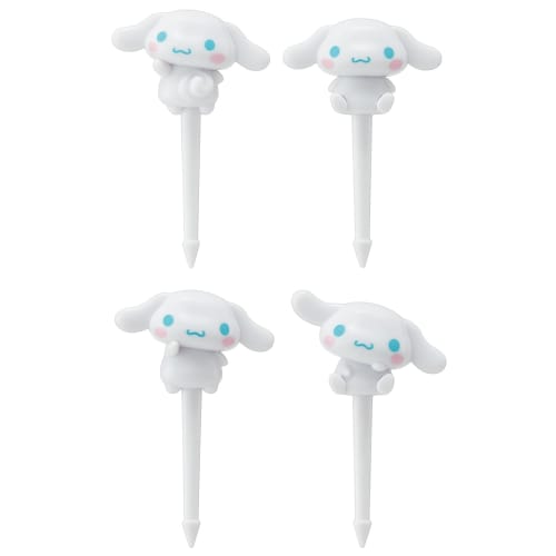 Skater Lunch Picks 3D Cinnamoroll Sanrio 4 pieces LKP5D