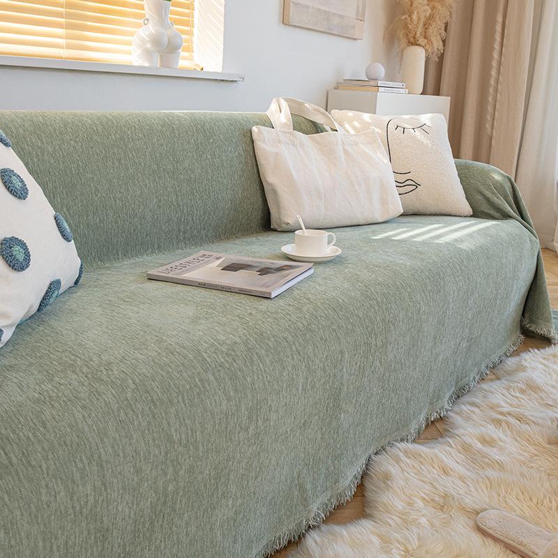 Полотенце для дивана из шенилла — фото 4