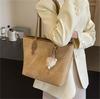Fashion Versatile Bag Women's Bag 2026 New Student Class Shoulder Bag Large Capacity Commuter Tote Bag