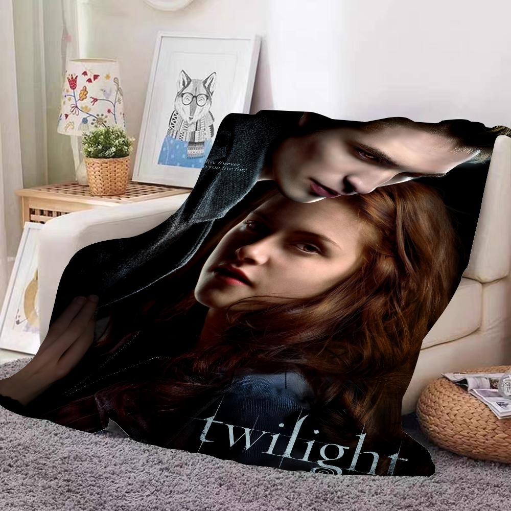 Classic Movie TV Film T-Twilight Blanket Design Lightweight  For Dorms, Naps, Living Room, Office,Sofa,All-Season