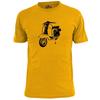 Unisexs Lambretta Scooter Stencil T Shirt Mod Jam Weller