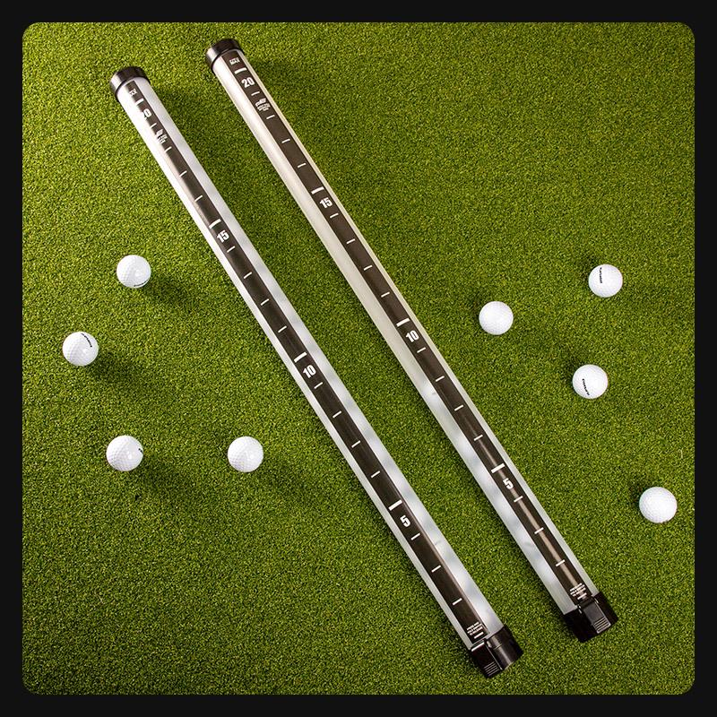 PLAYEAGLE Golf Ball Retriever with Scale, Holds 21 Balls, Custom Logo Option Available