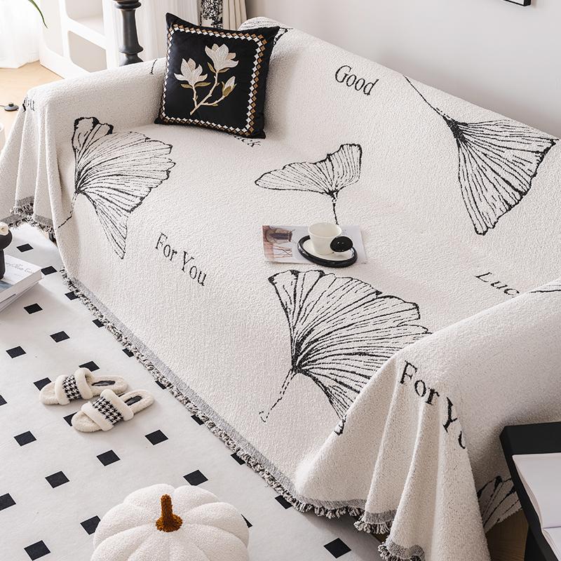 

Чехол для дивана, полотенце, полностью покрытый, универсальные подушки для сидений дивана Four Seasons, нескользящий кожаный чехол для дивана в скандинавском стиле 180*130cm