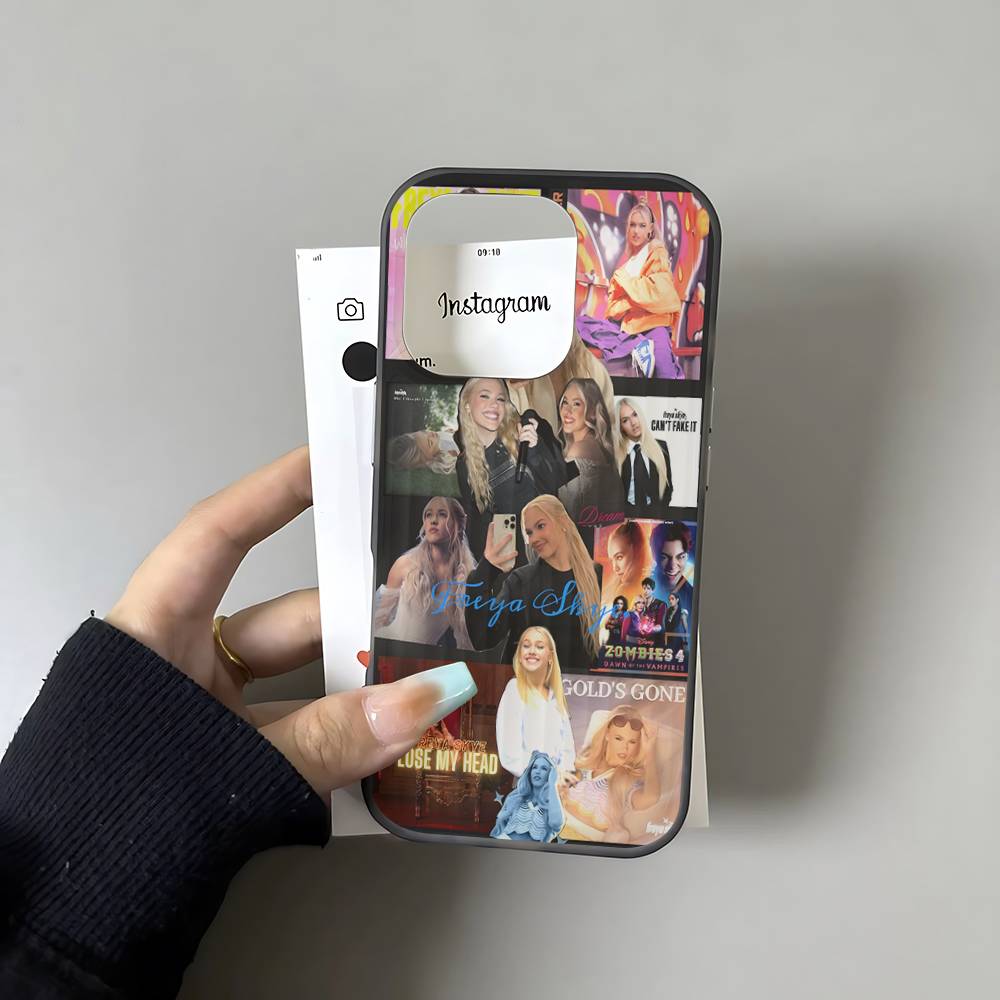 Singer F-Freya Skye Corrugated Pattern For IPhone 17 16 15 14 13 12 11 16 Pro Max Plus Pro Non-slip Phone Cover